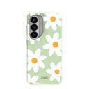 Sage Green Daisy Samsung Galaxy S26 Case