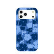 Electric Blue Daydream Blooms iPhone 17 Pro Max Case