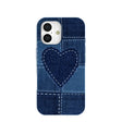 Powder Blue Denim Heart iPhone 17 Case