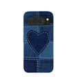 Powder Blue Denim Heart Google Pixel 10 Pro XL Case