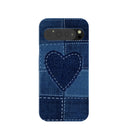Powder Blue Denim Heart Google Pixel 9 Pro XL Case