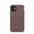 Chocolate Brown Desert Run iPhone 11 Case
