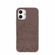 Chocolate Brown Desert Run iPhone 16 Plus Case