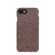 Chocolate Brown Desert Run iPhone 6/6s/7/8/SE Case