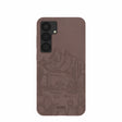 Chocolate Brown Desert Run Samsung Galaxy S25+(Plus) Case