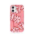 Bubblegum Pink Dicey Cherries iPhone 16 Case