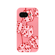 Bubblegum Pink Dicey Cherries Google Pixel 9a Case
