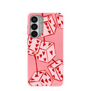 Bubblegum Pink Dicey Cherries Samsung Galaxy S26+(Plus) Case