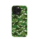 Sage Green Dino Camo iPhone 13 Pro Case