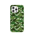 Sage Green Dino Camo iPhone 14 Pro Case