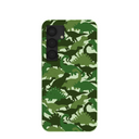 Sage Green Dino Camo Samsung Galaxy S25 Case