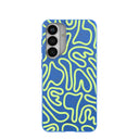 Electric Blue Dizzy Dreams Samsung Galaxy S26+(Plus) Case