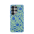 Electric Blue Dizzy Dreams Samsung Galaxy S26 Ultra Case