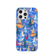 Electric Blue Dockside Dreams iPhone 16 Pro Max Case