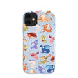 Powder Blue Dragon Cuties iPhone 11 Case