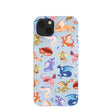 Powder Blue Dragon Cuties iPhone 13 Case