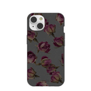Black Dried Rosebuds iPhone 14 Case
