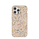 Seashell Dusty Petals iPhone 15 Pro Max Case