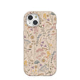 Seashell Dusty Petals iPhone 15 Case