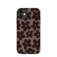 Chocolate Brown Earthy Blooms iPhone 11 Case