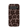 Chocolate Brown Earthy Blooms Google Pixel 9/9 Pro Case