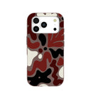 Chocolate Brown Earthy Curves iPhone 17 Pro Case