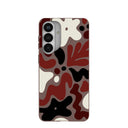 Chocolate Brown Earthy Curves Samsung Galaxy S26+(Plus) Case