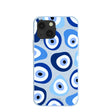 Powder Blue Evil Eye iPhone 13 Mini Case