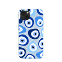 Powder Blue Evil Eye iPhone 13 Case