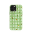 Sage Green Fall Gingham iPhone 13 Pro Max Case