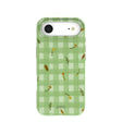 Sage Green Fall Gingham iPhone Air Case