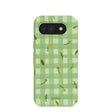 Sage Green Fall Gingham Google Pixel 10a Case