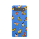 Electric Blue Fancy Frogs Google Pixel 6a Case