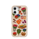 Seashell Farm Market iPhone 16 Case