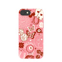 Bubblegum Pink Feeling Lucky iPhone 6/6s/7/8/SE Case