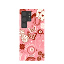 Bubblegum Pink Feeling Lucky Samsung Galaxy S24 Ultra Case