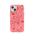 Bubblegum Pink Festive Forest iPhone 14 Case