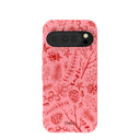 Bubblegum Pink Festive Forest Google Pixel 10/10 Pro Case