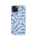 Powder Blue Fishery iPhone 13 Case