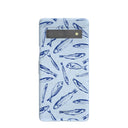 Powder Blue Fishery Google Pixel 7a Case