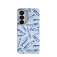 Powder Blue Fishery Samsung Galaxy S26 Case