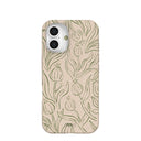 Seashell Floral Flow iPhone 16 Case
