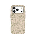 Seashell Floral Flow iPhone 17 Pro Case
