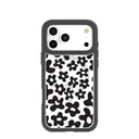 Clear Floral wall iPhone 17 Pro Max Case With Noir Ridge (MagSafe included)
