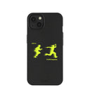 Black Flow Frequency iPhone 13 Case