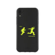Black Flow Frequency iPhone XR Case