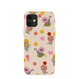Seashell Flower Cats iPhone 12 Mini Case