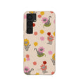 Seashell Flower Cats Samsung Galaxy S25+(Plus) Case