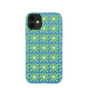 Electric Blue Flower Child iPhone 11 Case