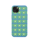 Electric Blue Flower Child iPhone 13 Case